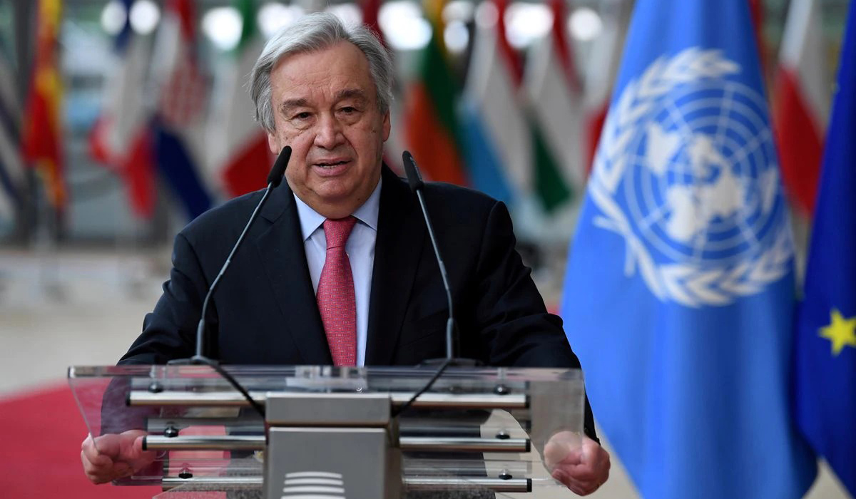 UN chief urges Taliban restraint, is concerned about women, girls